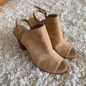 Joie Open Toe Booties